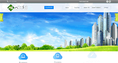 Desktop Screenshot of nanosoft.ae