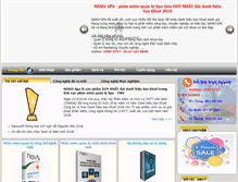 Tablet Screenshot of nanosoft.vn