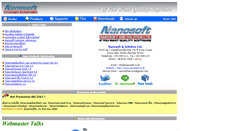 Desktop Screenshot of nanosoft.co.th