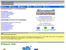 Tablet Screenshot of nanosoft.co.th